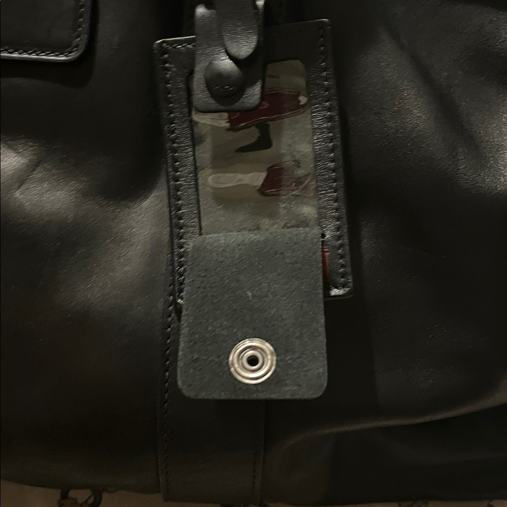 Tumi Alpha 2 Small soft leather travel Satchel - Picture 5 of 15